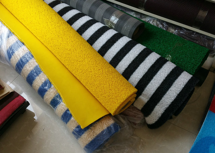 8-15mm Thickness Virgin PVC Coil Mat with Foam Backing for Durable PVC Coil Flooring