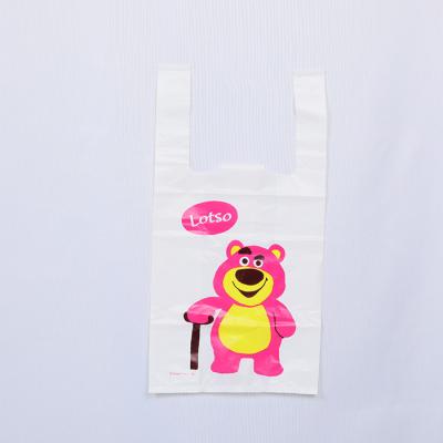 Recyclable Plastic T Shirt Grocery Bags 15x20cm Eco Friendly For Every Need