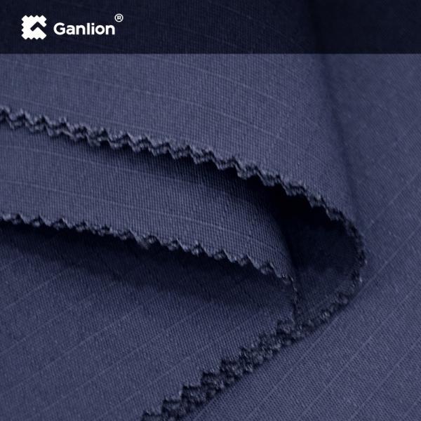 Polyester Cotton T400 Stretched Workwear Fabric 215GSM Many Times Washable