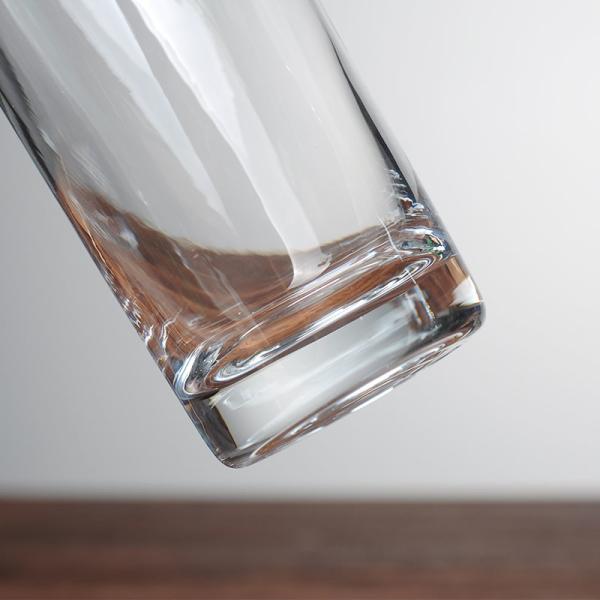 16oz Straight Sided Cocktail Glasses 100% Machine Made Decal Printing Logo