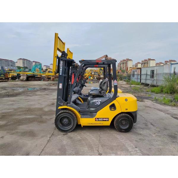Used Forklift Komatsu 30 for Building Material Shops 100% Original Excellent Performance