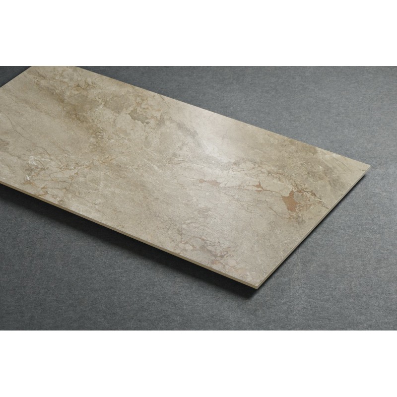Moisture-proof Gray 600x1200mm Mould Surface Matt Porcelain Tiles For Living Room
