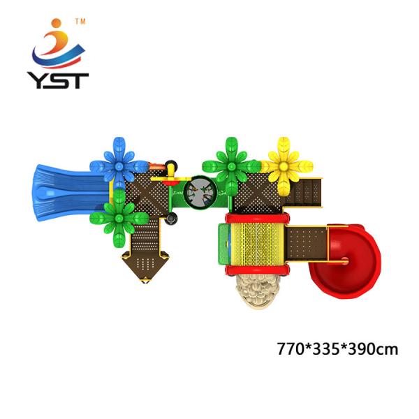 Коммерчески подгонянные дети паркуют на открытом воздухе скольжение спортивной площадки оборудования развлечений