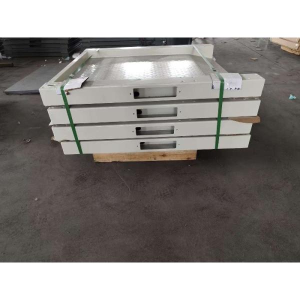 Plataforma de trabajo pesado gris personalizable Industrial Digital Electronic Floor Scale con pantalla LED y indicador OEM ODM