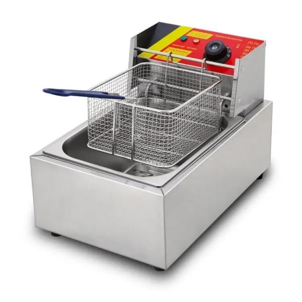 Griddle Braised Stove and Fryer All-in-one Machine Commercial Stall Gas Hand-held Cake Machine Fryer Equipment