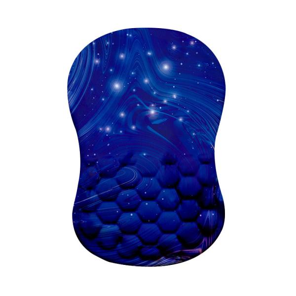 Rectangular Custom Non-Slip Memory Sponge Mousepad with Wrist Rest Comfortable Ergonomic