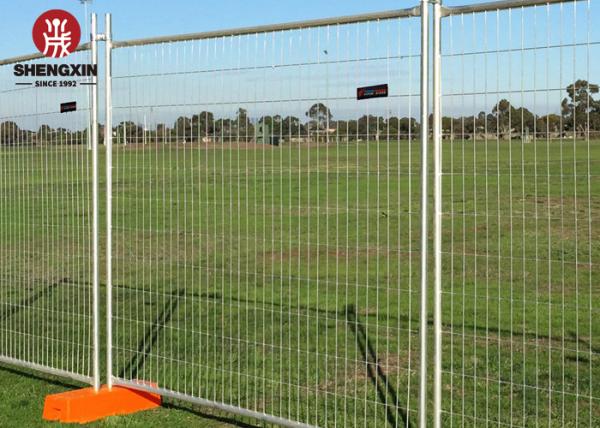 Durable Dia 3.5mm Construction Site Fence Panels Heavy Zinc Coating