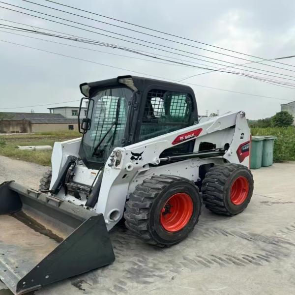 Mini Bob S630 Used Skid Steer Loader Landscaping Equipment 55.4kw