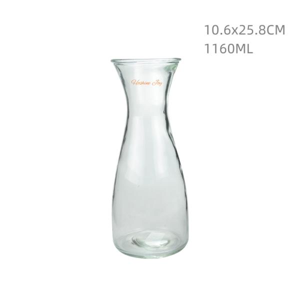 Glass Large Milk Bottles 1160ML Glass Milk Jars With Lids Leakproof