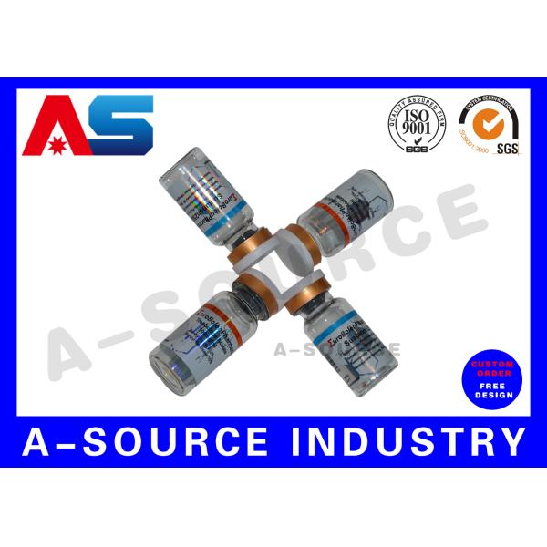 Органический Клей 10 мл Флакон Этикетка Витаминная бутылка Этикетка горячая фольга Этикетка бутылки лекарственного средства