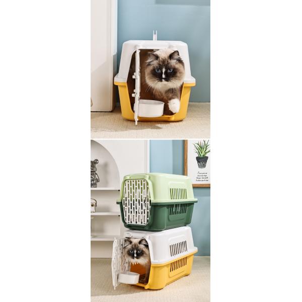 Comfortable Cat Outing Travel Box Metal Frame and Breathable Comfort for Adventures