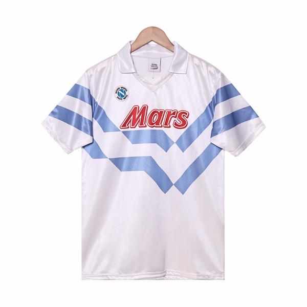 Napoli 1988-1990 Retro Away Football Shirts Replica Moisture Wicking