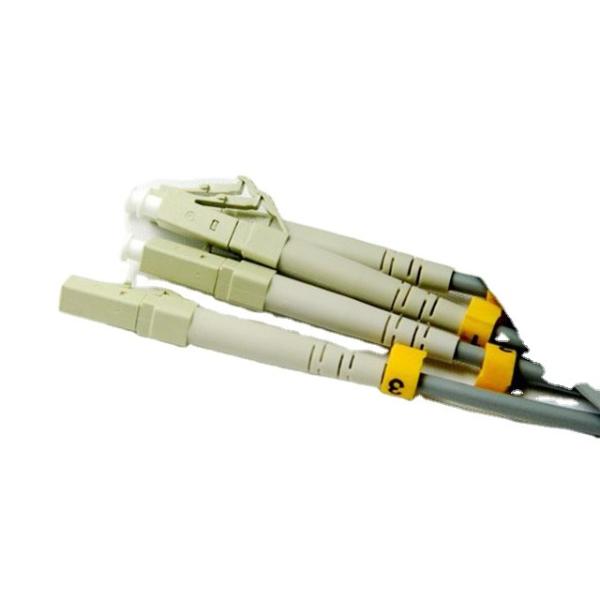 Cabos blindados do remendo da fibra ótica G653 de FTTH FTTX LC 4F