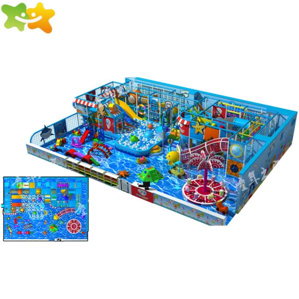 Adventure Park Children Playground Equipment Indoor Baby Soft Play Area