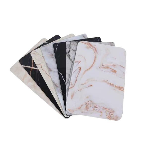 Household Wall Panel Made of Marble Bamboo Charcoal Board Veneer and Fiber Material