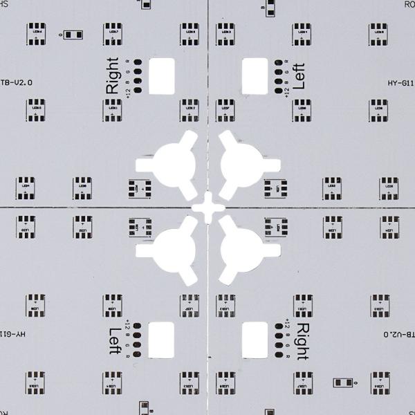 SMD 3030 5730 изготовленных на заказ плат с печатным монтажом для СИД однослойного