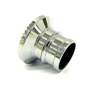 Custom Silver color Zamak Aluminum Perfume Bottle Caps