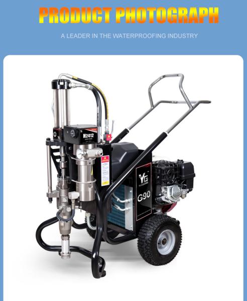 Gas Electric Diesel Polyurethane Sprayer Machine Hydraulic Epoxy Coating Spray Machine
