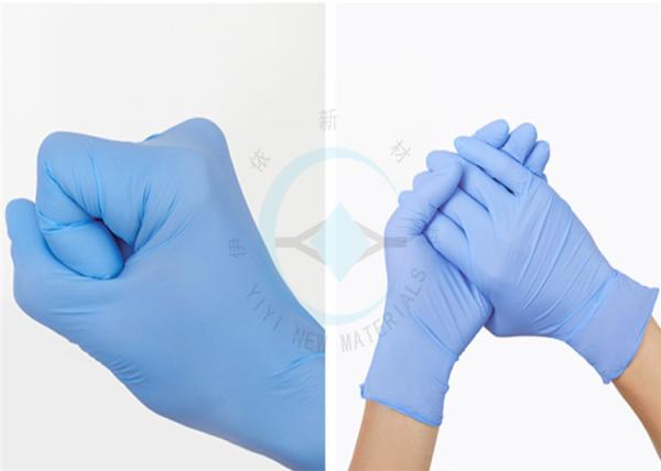 Covid 19 Protective Disposable Medical Gloves / Sterile Nitrile Gloves S / M / L / Xl