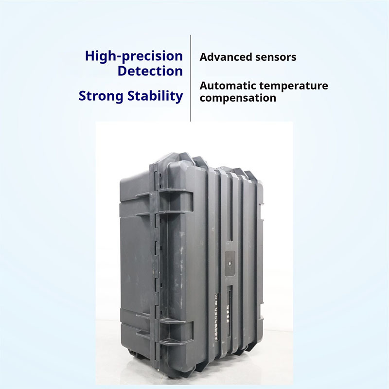 Explosion Proof Portable Dew Point Analyzer Trace Moisture Micro Water Analyzer With Metal Construction