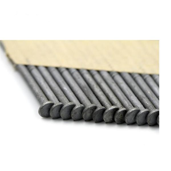28 / 34 Degree 2.8*88mm Paper Collated Strip Nails For Decoration / Furniture