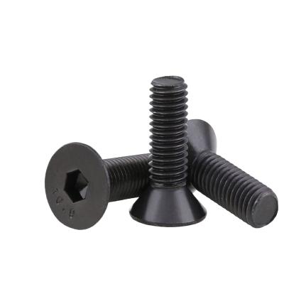 High Strength Carbon Steel Gr.10.9 Allen Countersunk Head Screw Full Thread Standard DIN7991