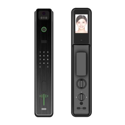 3D Face Recognition Smart Camera Door Lock Biometric With Tuya App