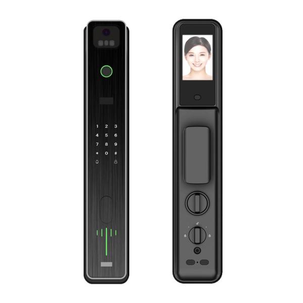 3D Face Recognition Smart Camera Door Lock Biometric With Tuya App