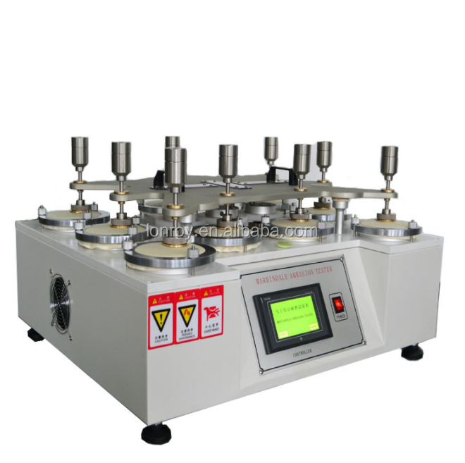 ASTM D4966 ISO 12947 9 Head Martindale Pilling Test Machine ISO 5470 ASTM D4970 Friction and Wear Test Equipment Tester