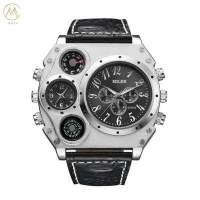 Modern Analog Leather Strap Quartz Watch Leather Band Quartz Wrist Watches