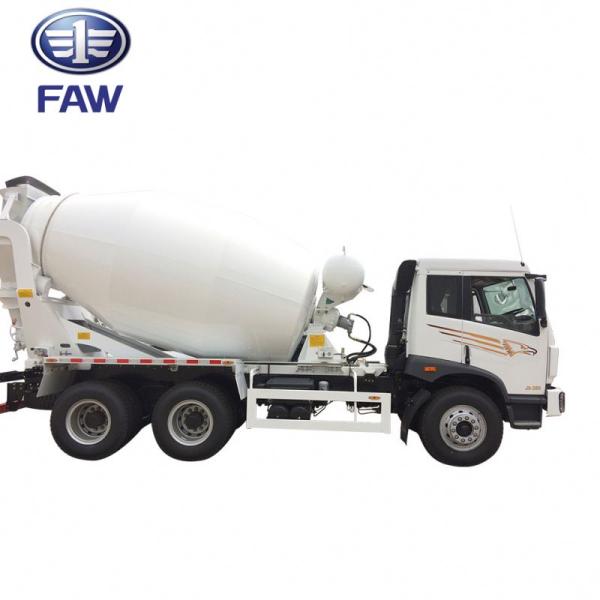 Small Self - Loading Concrete Mixer Truck JIEFANG FAW J5M 4*2 6*4