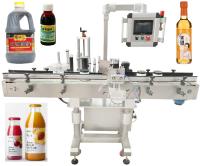 machine à étiquettes de table de la bouteille 110V ronde pour Tin Can Essential Oil Bottles 300KG