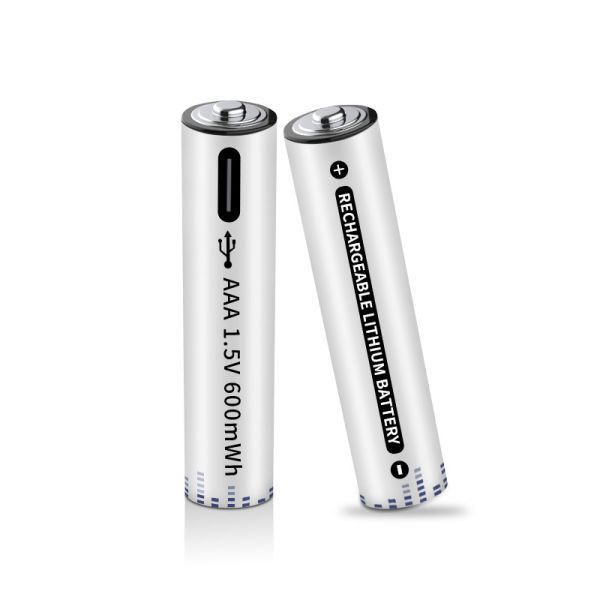 Logo Print Lithium 1.5v AAA USB Rechargeable Charging Battery 1.5v Triple a Type-c Port Aa Usb Rechargeable Batteries