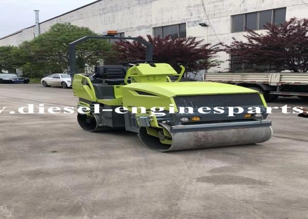 Rouleau de route vibratoire de fonte de 2 Ton Driving Mini Drum Roller