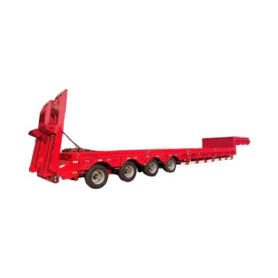 À partir de 6T CIMC Semi-remorque à lit bas avec charge utile maximale 30000 kg