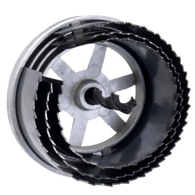 3PC Multi Blade Hole Saw Kit HRC38-42 60mm 67mm 74mm For Plywood Cutting Neat Holes