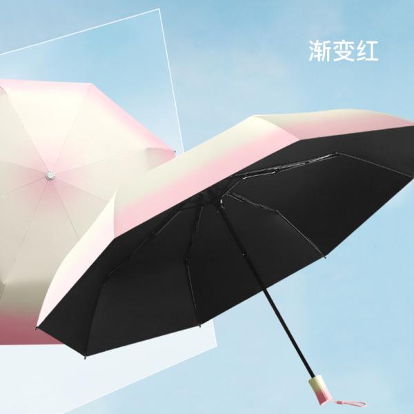 210T Pongee Fabric Advertising Umbrella with Custom Logo Printing and Windproof Design