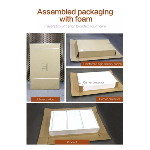 Living room sliding door shoe rack white shoe storage cabinet