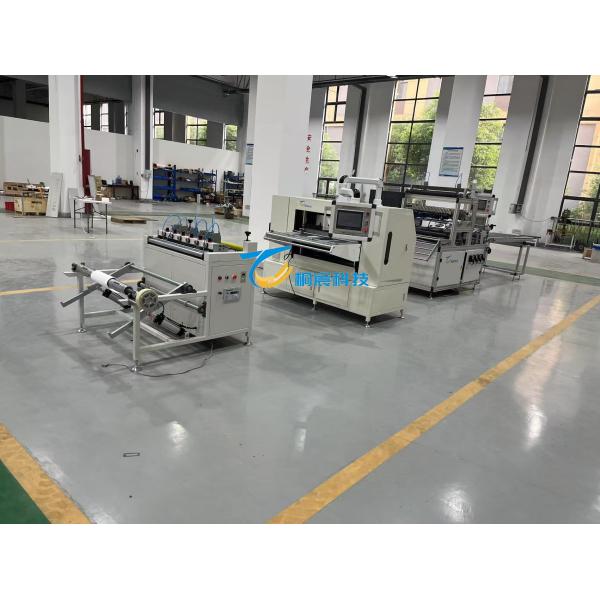 5kW HEPA Filter Pleating Machine 10m/min - 30m/min Oil Filter Making Machine