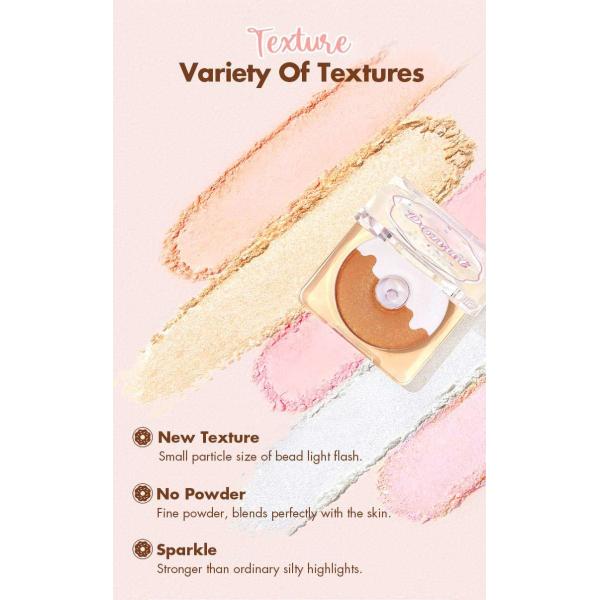 Exquisite Donut Eyeshadow Palette 4.2g Matte Powder Eyeshadow BSCI Certified