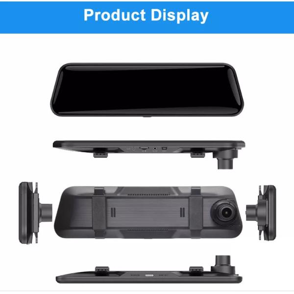 9,66-дюймовый сенсорный экран 4G Car DVR Camera Video Recorder