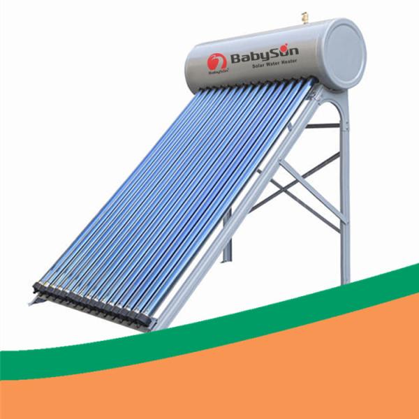 Color Coated Steel 200L High Pressure Solar Water Heater BABYSUN