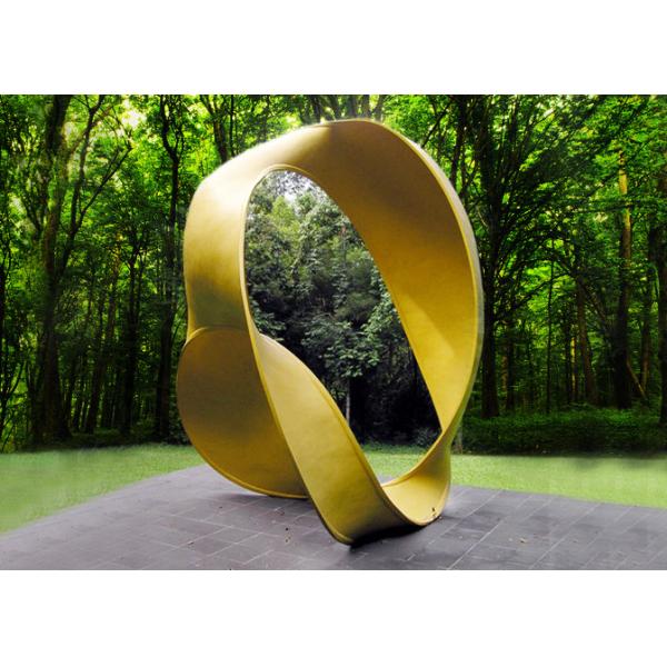 Sculpture peinte par conception en métal de création de parc pour la décoration