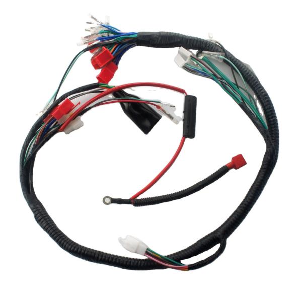 Motorcycle Accessories Harness Wire ZJ-125cc CG-125 with 5 Gear Shift Whole Body Wiring