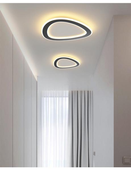 Nordic Round Aisle Lamp Ceiling LED Lamp Dia 25cm Mounted Creative Kitchen Hallway Ceiling Lights(WH-MA-237)