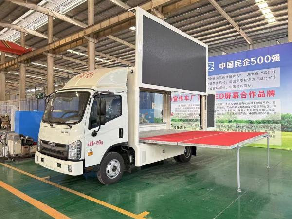 Foton 4X2  Mobile Led Truck Advertising Waterproof P4 P5 P6 Outdoor Vehicle Led Display