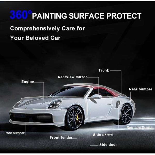 10 Mil Clear TPU Car PPF Prevent Rubble Self Healing Anti Scratch Paint Protective Film (Прозрачная ТПУ автомобильная пленка для защиты от мусора, самовосстанавливающаяся)