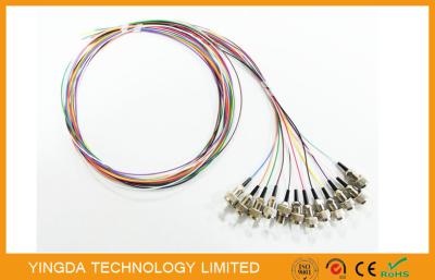SC/de SC/PC do UPC trança da fibra óptica de Bunchiness do núcleo multi, fácil instalar