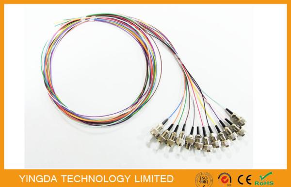 SC/de SC/PC do UPC trança da fibra óptica de Bunchiness do núcleo multi, fácil instalar