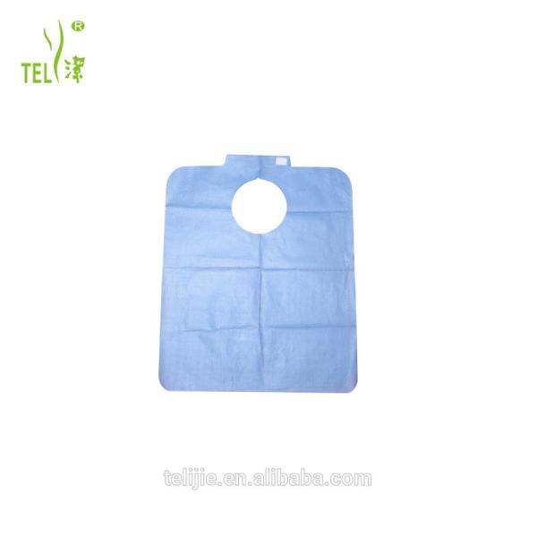 Reinforced Tie 1/8 Fold Disposable Medical Aprons Waterproof